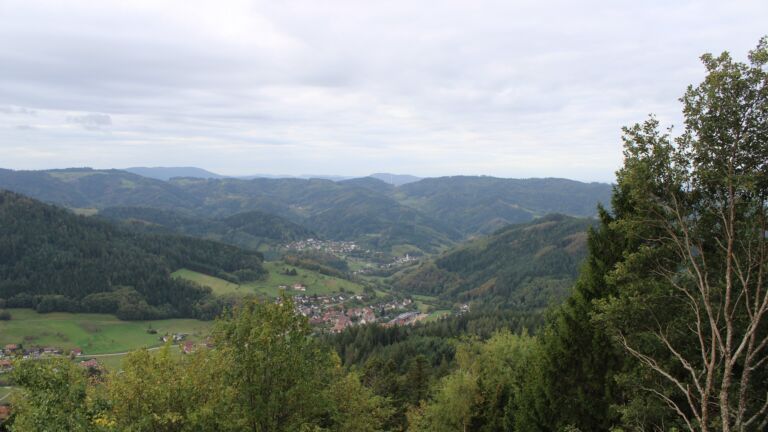 Dieses Bild zeigt eine Webcam-Aufnahme vom Achertal, aufgenommen am Sonntag, den 11.10.2026 um 10:10 Uhr. Die Temperatur betrug 8°C.