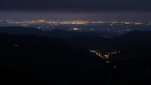 Dieses Bild zeigt eine Webcam-Aufnahme vom Achertal, aufgenommen am Mittwoch, den 15.10.2025 um 07:00 Uhr. Die Temperatur betrug 5.1°C.