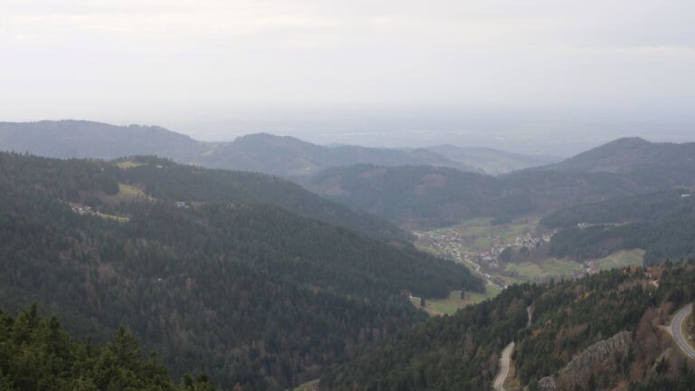 Dieses Bild zeigt eine Webcam-Aufnahme vom Achertal, aufgenommen am Samstag, den 15.11.2025 um 13:40 Uhr. Die Temperatur betrug 10.9°C.