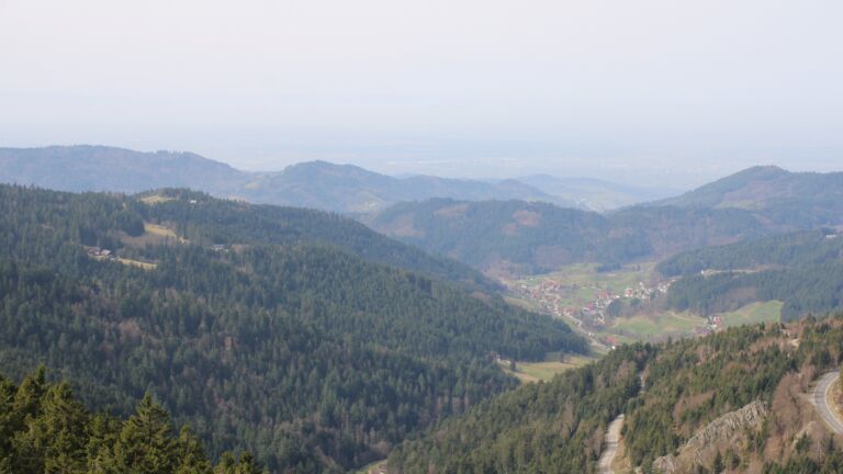 Dieses Bild zeigt eine Webcam-Aufnahme vom Achertal, aufgenommen am Freitag, den 06.03.2026 um 11:50 Uhr. Die Temperatur betrug 17.4°C.