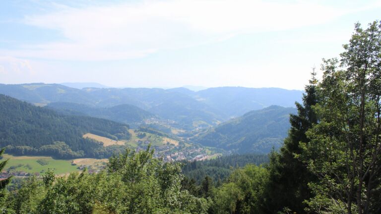 Dieses Bild zeigt eine Webcam-Aufnahme vom Achertal, aufgenommen am Montag, den 22.06.2026 um 17:10 Uhr. Die Temperatur betrug 37.2°C.