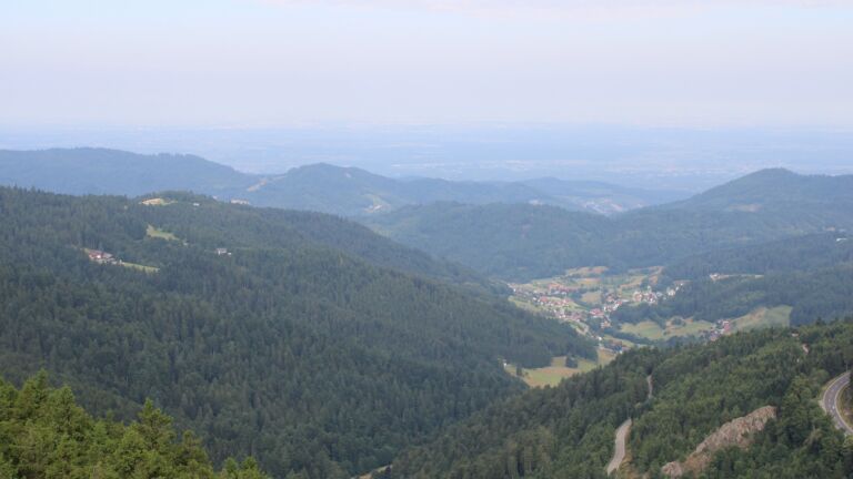 Dieses Bild zeigt eine Webcam-Aufnahme vom Achertal, aufgenommen am Freitag, den 11.07.2025 um 09:20 Uhr. Die Temperatur betrug 17.1°C.