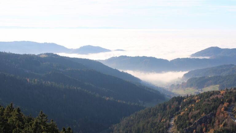 Dieses Bild zeigt eine Webcam-Aufnahme vom Achertal, aufgenommen am Freitag, den 07.11.2025 um 15:10 Uhr. Die Temperatur betrug 11.7°C.