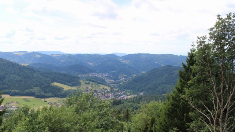 Dieses Bild zeigt eine Webcam-Aufnahme vom Achertal, aufgenommen am Montag, den 06.07.2026 um 13:30 Uhr. Die Temperatur betrug 22.8°C.