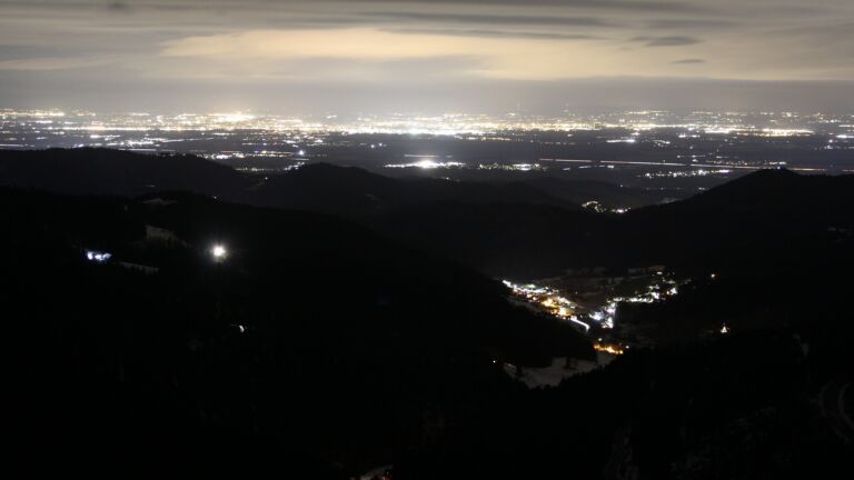 Dieses Bild zeigt eine Webcam-Aufnahme vom Achertal, aufgenommen am Mittwoch, den 14.01.2026 um 06:20 Uhr. Die Temperatur betrug 4.1°C.