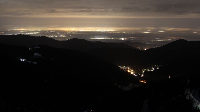 Dieses Bild zeigt eine Webcam-Aufnahme vom Achertal, aufgenommen am Samstag, den 31.01.2026 um 06:20 Uhr. Die Temperatur betrug 2°C.