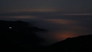 Dieses Bild zeigt eine Webcam-Aufnahme vom Achertal, aufgenommen am Sonntag, den 14.12.2025 um 06:50 Uhr. Die Temperatur betrug 5.4°C.