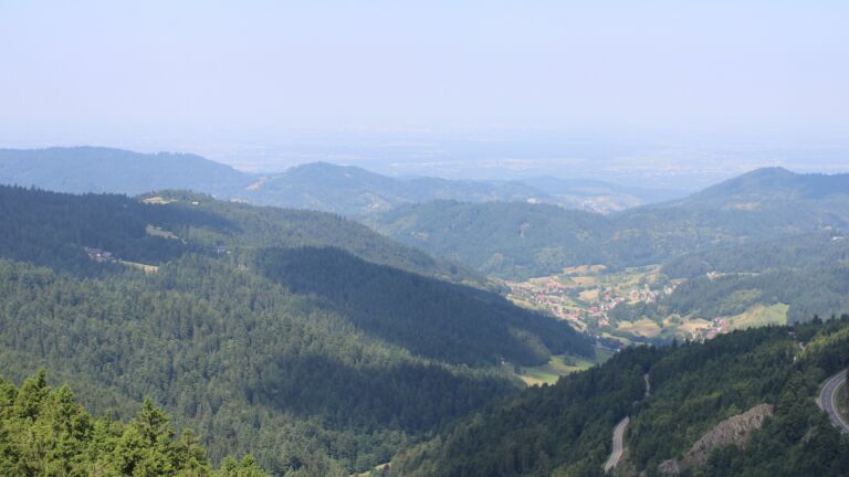Dieses Bild zeigt eine Webcam-Aufnahme vom Achertal, aufgenommen am Donnerstag, den 19.06.2025 um 11:10 Uhr. Die Temperatur betrug 23.4°C.