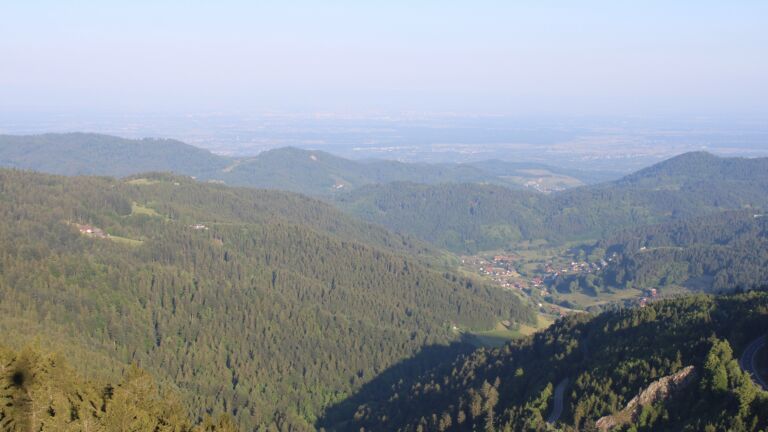 Dieses Bild zeigt eine Webcam-Aufnahme vom Achertal, aufgenommen am Montag, den 19.05.2025 um 07:30 Uhr. Die Temperatur betrug 10.8°C.