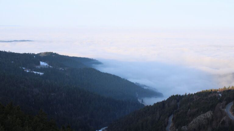 Dieses Bild zeigt eine Webcam-Aufnahme vom Achertal, aufgenommen am Sonntag, den 18.01.2026 um 09:20 Uhr. Die Temperatur betrug 7.3°C.