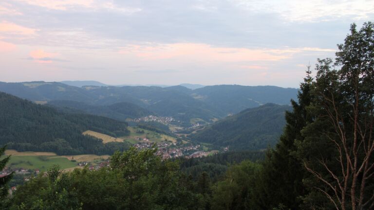 Dieses Bild zeigt eine Webcam-Aufnahme vom Achertal, aufgenommen am Montag, den 29.06.2026 um 21:40 Uhr. Die Temperatur betrug 20.8°C.