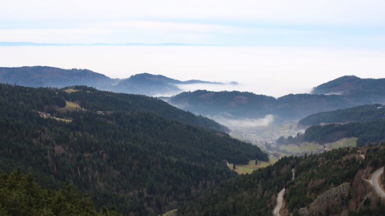 Dieses Bild zeigt eine Webcam-Aufnahme vom Achertal, aufgenommen am Dienstag, den 16.12.2025 um 12:50 Uhr. Die Temperatur betrug 11.5°C.