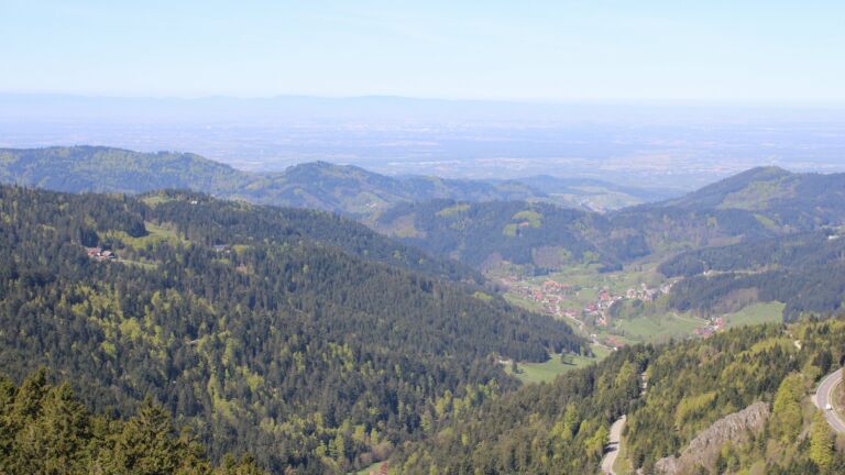 Dieses Bild zeigt eine Webcam-Aufnahme vom Achertal, aufgenommen am Freitag, den 24.04.2026 um 11:40 Uhr. Die Temperatur betrug 12.9°C.