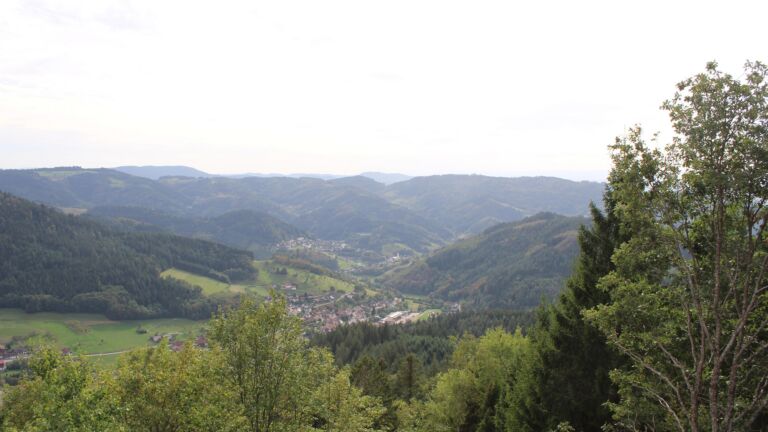 Dieses Bild zeigt eine Webcam-Aufnahme vom Achertal, aufgenommen am Sonntag, den 20.09.2026 um 16:10 Uhr. Die Temperatur betrug 21.5°C.