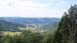 Dieses Bild zeigt eine Webcam-Aufnahme vom Achertal, aufgenommen am Freitag, den 17.07.2026 um 12:10 Uhr. Die Temperatur betrug 23.2°C.
