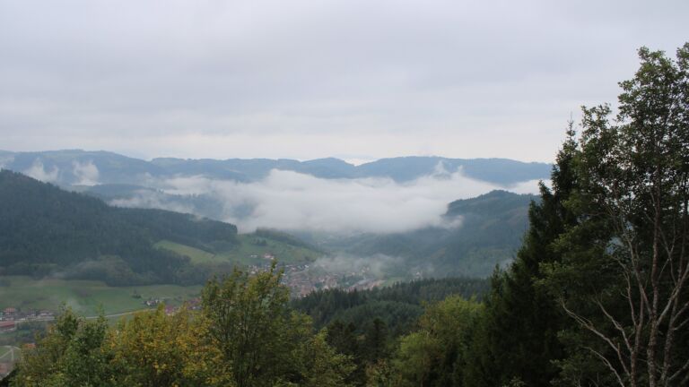 Dieses Bild zeigt eine Webcam-Aufnahme vom Achertal, aufgenommen am Montag, den 19.10.2026 um 11:20 Uhr. Die Temperatur betrug 10.3°C.