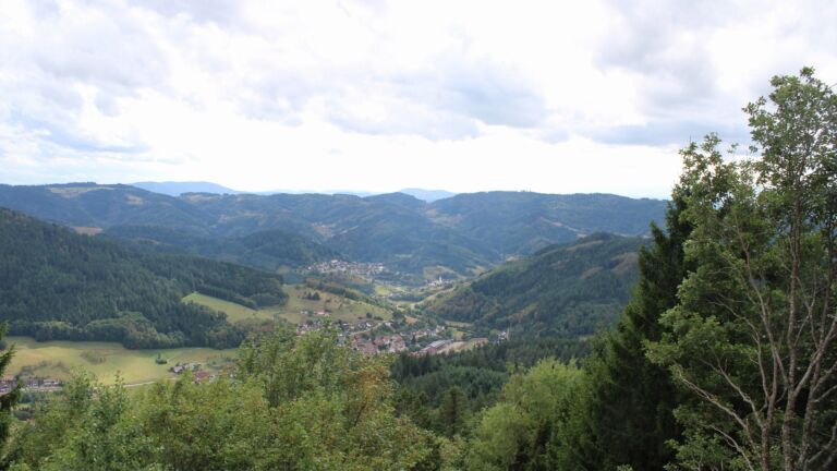 Dieses Bild zeigt eine Webcam-Aufnahme vom Achertal, aufgenommen am Freitag, den 28.08.2026 um 16:10 Uhr. Die Temperatur betrug 22.3°C.
