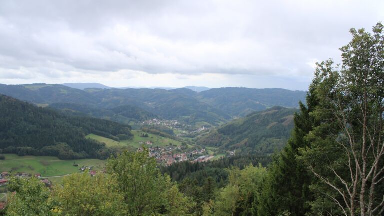 Dieses Bild zeigt eine Webcam-Aufnahme vom Achertal, aufgenommen am Sonntag, den 11.10.2026 um 11:50 Uhr. Die Temperatur betrug 8.6°C.