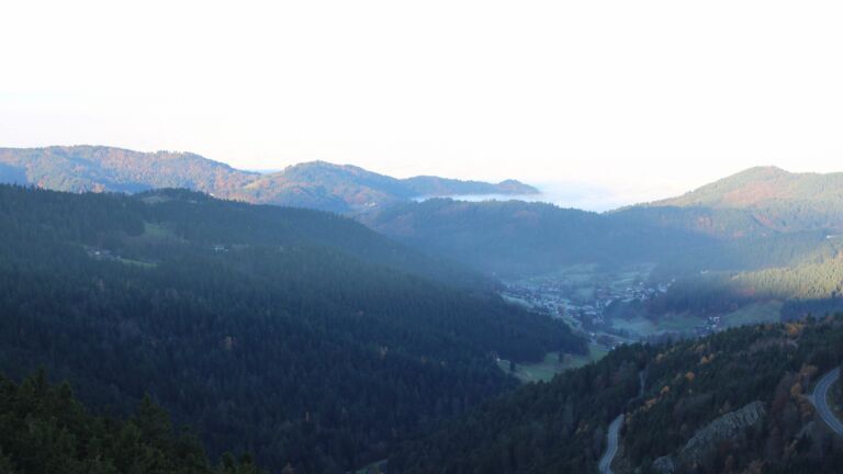 Dieses Bild zeigt eine Webcam-Aufnahme vom Achertal, aufgenommen am Samstag, den 08.11.2025 um 08:20 Uhr. Die Temperatur betrug 7.4°C.