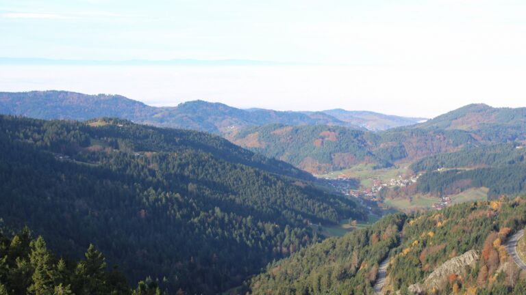 Dieses Bild zeigt eine Webcam-Aufnahme vom Achertal, aufgenommen am Donnerstag, den 06.11.2025 um 09:40 Uhr. Die Temperatur betrug 10.6°C.