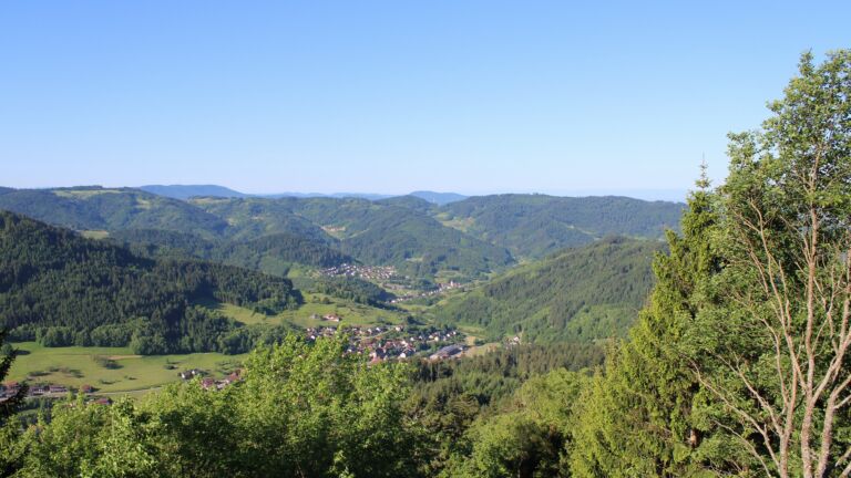 Dieses Bild zeigt eine Webcam-Aufnahme vom Achertal, aufgenommen am Freitag, den 22.05.2026 um 08:40 Uhr. Die Temperatur betrug 21.2°C.