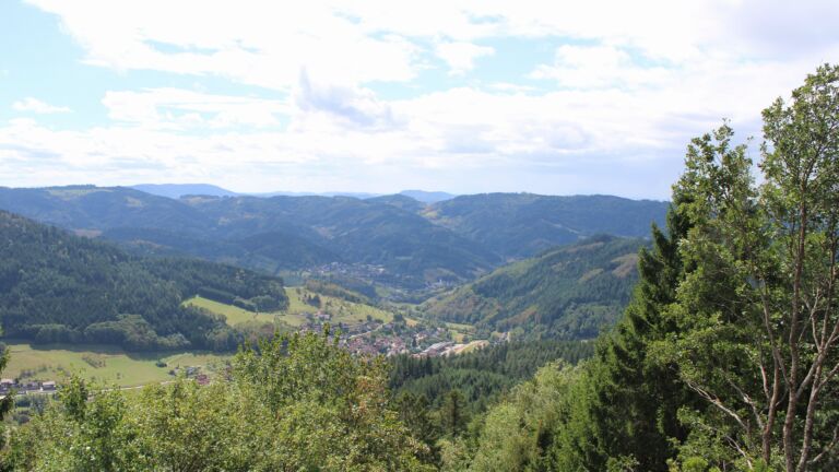Dieses Bild zeigt eine Webcam-Aufnahme vom Achertal, aufgenommen am Montag, den 31.08.2026 um 14:10 Uhr. Die Temperatur betrug 20.5°C.