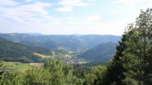 Dieses Bild zeigt eine Webcam-Aufnahme vom Achertal, aufgenommen am Mittwoch, den 17.06.2026 um 18:10 Uhr. Die Temperatur betrug 28.9°C.