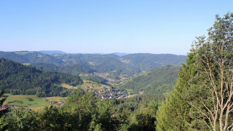 Dieses Bild zeigt eine Webcam-Aufnahme vom Achertal, aufgenommen am Montag, den 15.06.2026 um 08:10 Uhr. Die Temperatur betrug 15.2°C.