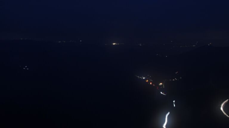 Dieses Bild zeigt eine Webcam-Aufnahme vom Achertal, aufgenommen am Mittwoch, den 22.10.2025 um 07:10 Uhr. Die Temperatur betrug 7.8°C.