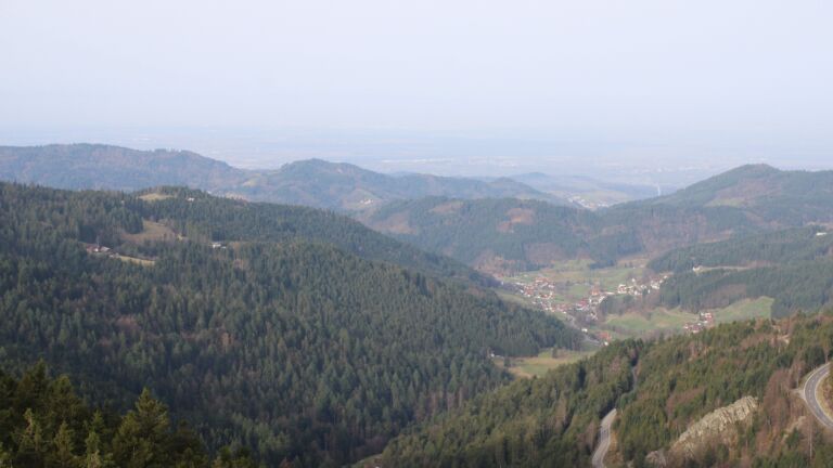 Dieses Bild zeigt eine Webcam-Aufnahme vom Achertal, aufgenommen am Freitag, den 06.03.2026 um 08:50 Uhr. Die Temperatur betrug 12.2°C.