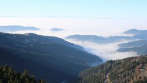 Dieses Bild zeigt eine Webcam-Aufnahme vom Achertal, aufgenommen am Montag, den 29.12.2025 um 13:50 Uhr. Die Temperatur betrug 4.4°C.