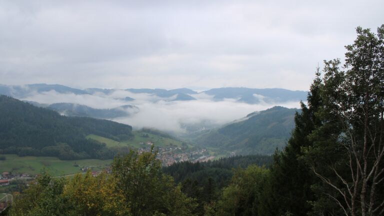 Dieses Bild zeigt eine Webcam-Aufnahme vom Achertal, aufgenommen am Montag, den 19.10.2026 um 11:00 Uhr. Die Temperatur betrug 10.4°C.