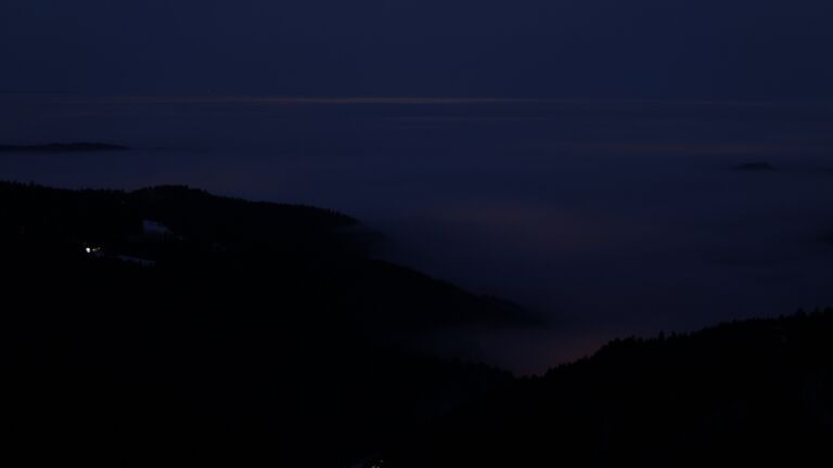 Dieses Bild zeigt eine Webcam-Aufnahme vom Achertal, aufgenommen am Sonntag, den 18.01.2026 um 07:10 Uhr. Die Temperatur betrug 4.4°C.