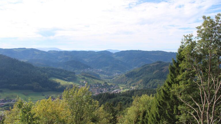 Dieses Bild zeigt eine Webcam-Aufnahme vom Achertal, aufgenommen am Freitag, den 16.10.2026 um 12:40 Uhr. Die Temperatur betrug 19.7°C.