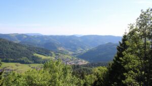 Dieses Bild zeigt eine Webcam-Aufnahme vom Achertal, aufgenommen am Freitag, den 22.05.2026 um 18:20 Uhr. Die Temperatur betrug 29.4°C.