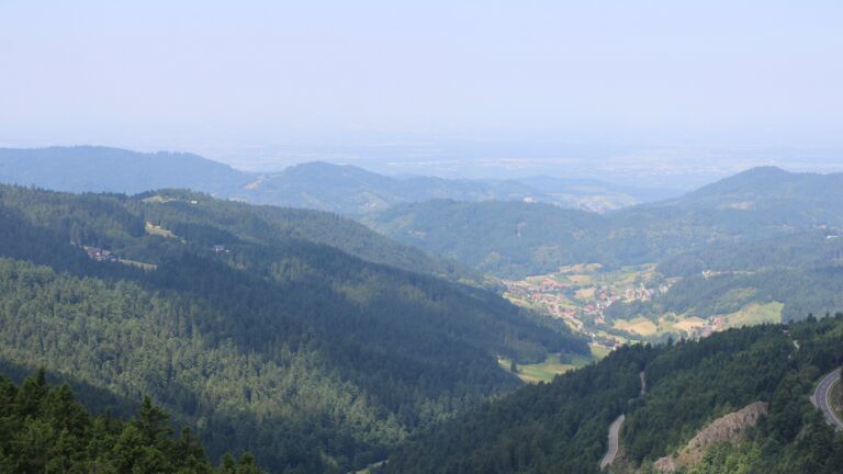 Dieses Bild zeigt eine Webcam-Aufnahme vom Achertal, aufgenommen am Donnerstag, den 19.06.2025 um 11:40 Uhr. Die Temperatur betrug 20.8°C.