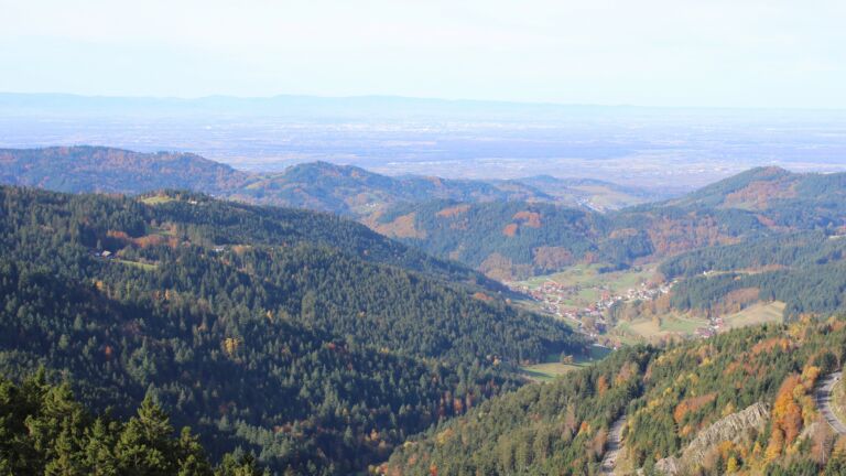 Dieses Bild zeigt eine Webcam-Aufnahme vom Achertal, aufgenommen am Mittwoch, den 29.10.2025 um 10:40 Uhr. Die Temperatur betrug 12.3°C.