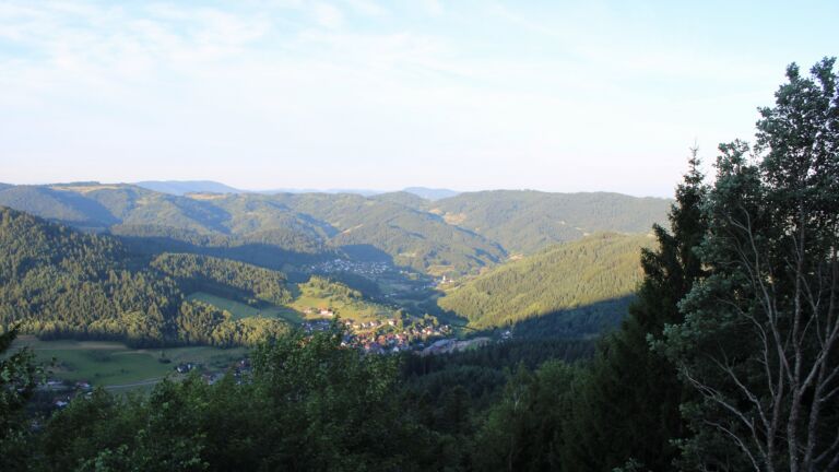 Dieses Bild zeigt eine Webcam-Aufnahme vom Achertal, aufgenommen am Samstag, den 11.07.2026 um 06:50 Uhr. Die Temperatur betrug 21°C.
