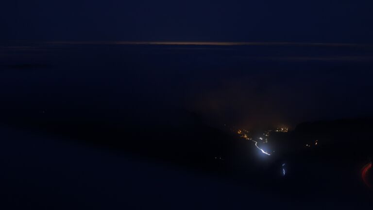 Dieses Bild zeigt eine Webcam-Aufnahme vom Achertal, aufgenommen am Dienstag, den 23.12.2025 um 07:10 Uhr. Die Temperatur betrug -1.5°C.