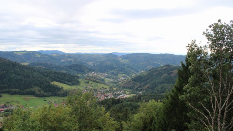 Dieses Bild zeigt eine Webcam-Aufnahme vom Achertal, aufgenommen am Freitag, den 18.09.2026 um 16:20 Uhr. Die Temperatur betrug 14°C.