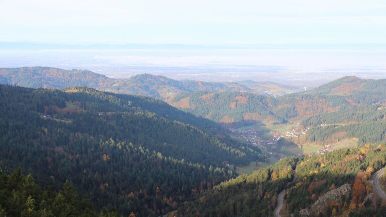 Dieses Bild zeigt eine Webcam-Aufnahme vom Achertal, aufgenommen am Freitag, den 31.10.2025 um 08:40 Uhr. Die Temperatur betrug 9.5°C.