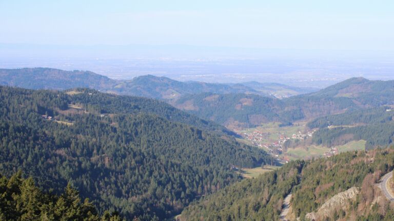 Dieses Bild zeigt eine Webcam-Aufnahme vom Achertal, aufgenommen am Dienstag, den 03.03.2026 um 10:00 Uhr. Die Temperatur betrug 9.8°C.