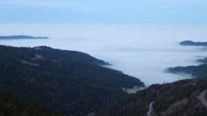 Dieses Bild zeigt eine Webcam-Aufnahme vom Achertal, aufgenommen am Montag, den 22.12.2025 um 08:30 Uhr. Die Temperatur betrug 7°C.