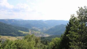 Dieses Bild zeigt eine Webcam-Aufnahme vom Achertal, aufgenommen am Mittwoch, den 05.08.2026 um 17:20 Uhr. Die Temperatur betrug 31°C.