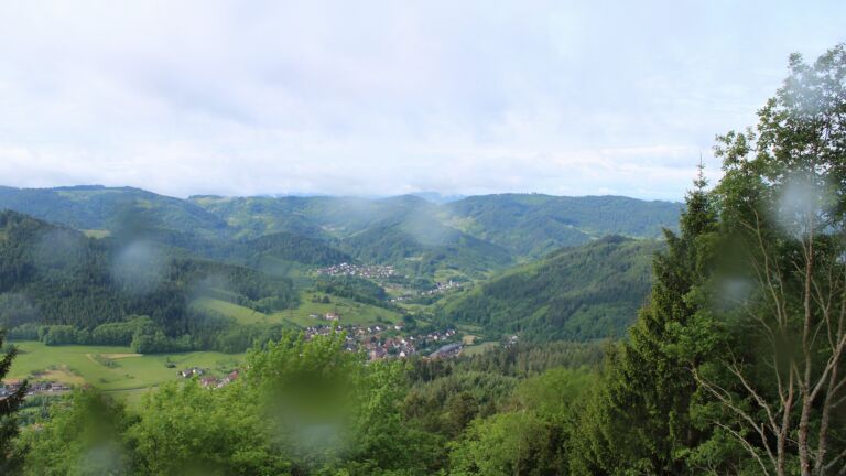 Dieses Bild zeigt eine Webcam-Aufnahme vom Achertal, aufgenommen am Montag, den 18.05.2026 um 09:50 Uhr. Die Temperatur betrug 8.8°C.