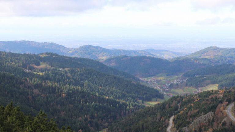 Dieses Bild zeigt eine Webcam-Aufnahme vom Achertal, aufgenommen am Dienstag, den 11.11.2025 um 11:50 Uhr. Die Temperatur betrug 7.1°C.