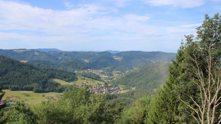 Dieses Bild zeigt eine Webcam-Aufnahme vom Achertal, aufgenommen am Freitag, den 17.07.2026 um 09:40 Uhr. Die Temperatur betrug 24.4°C.