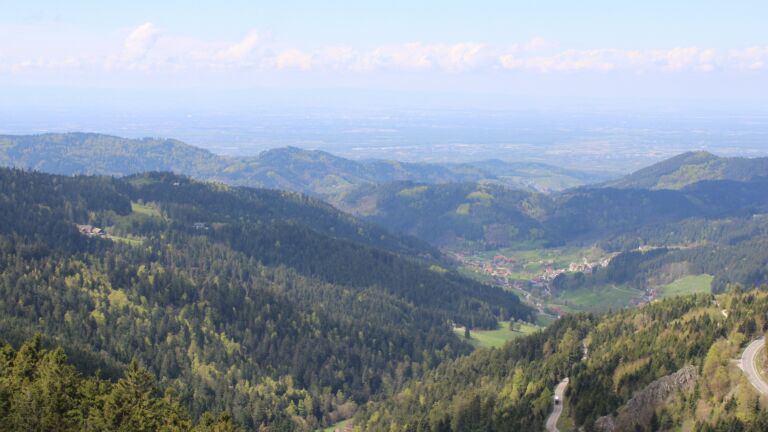 Dieses Bild zeigt eine Webcam-Aufnahme vom Achertal, aufgenommen am Montag, den 20.04.2026 um 13:00 Uhr. Die Temperatur betrug 8.3°C.