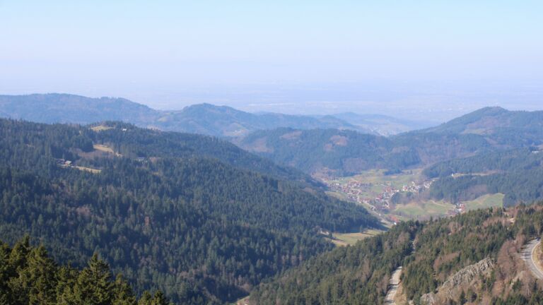 Dieses Bild zeigt eine Webcam-Aufnahme vom Achertal, aufgenommen am Mittwoch, den 04.03.2026 um 11:50 Uhr. Die Temperatur betrug 8.6°C.