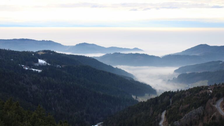 Dieses Bild zeigt eine Webcam-Aufnahme vom Achertal, aufgenommen am Freitag, den 23.01.2026 um 16:00 Uhr. Die Temperatur betrug 9.3°C.